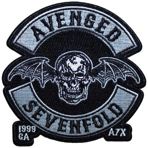 Avenged Sevenfold - Deathbat Crest Cut Out Patch off. merch., Verzamelen, Muziek, Artiesten en Beroemdheden, Kleding, Nieuw, Ophalen of Verzenden