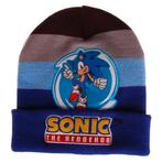 Muts Sonic the Hedgehog - Blauw & Grijs & Zwart Gestreept -, Nieuw, Ophalen of Verzenden
