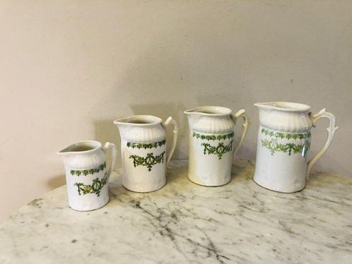 Cafetère, pots à lait, pots à condiments....... -, Antiek en Kunst, Antiek | Glas en Kristal