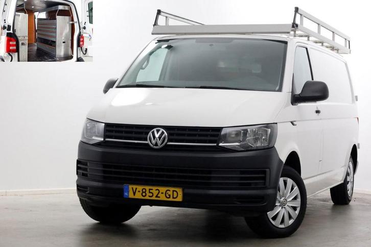 Volkswagen Transporter T6 2.0 TDI 102pk E6 Lang Trendline Ai, Auto's, Bestelauto's, Dealer onderhouden, Lease, Handgeschakeld