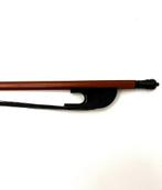 Barok vioolstrijkstok – Brazilwood stok met zwarte slof – 70, Nieuw