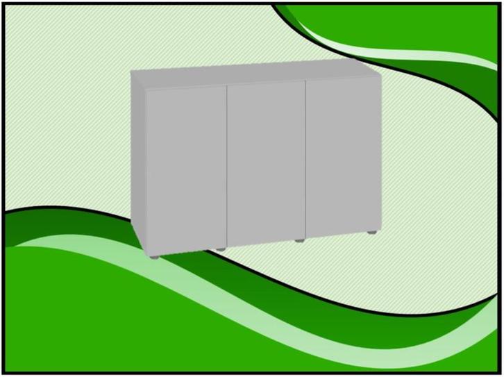 Aquael OptiSet 120 grijs aquarium meubel (kasten, Meubels), Dieren en Toebehoren, Vissen | Aquaria en Toebehoren, Nieuw, Verzenden