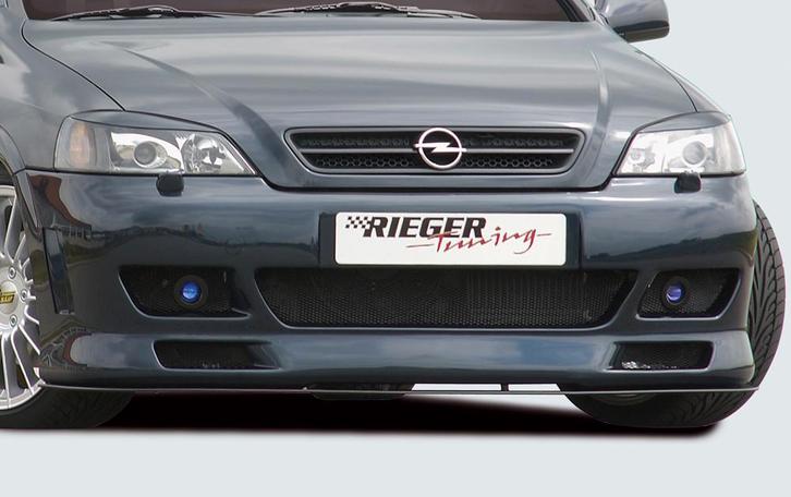 Rieger voorbumper | Astra G - 3-drs., 5-drs., Coupé, Cabrio,, Auto-onderdelen, Carrosserie en Plaatwerk, Nieuw, Opel, Verzenden