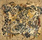 Mike Bidlo (1953) - Not Pollock (Umber over Yellow over Blue