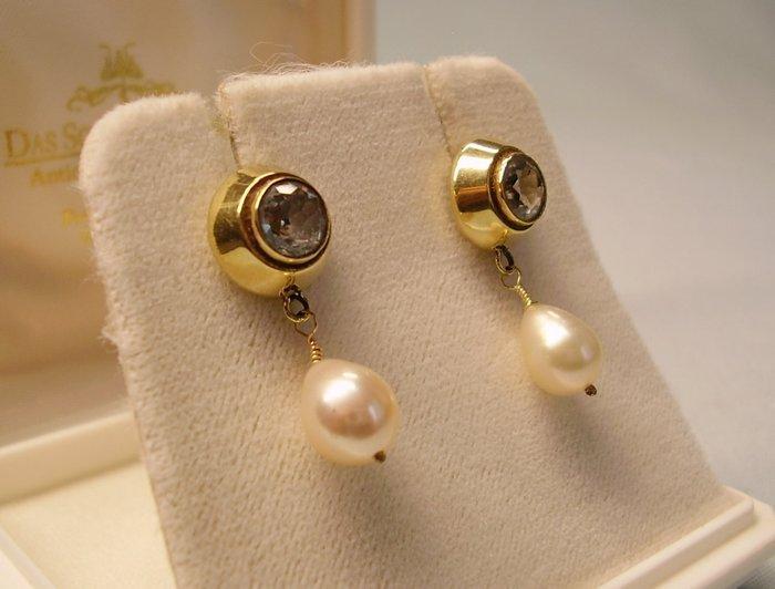 Zonder minimumprijs - Oorbellen - 14 karaat Geel goud -, Sieraden, Tassen en Uiterlijk, Oorbellen