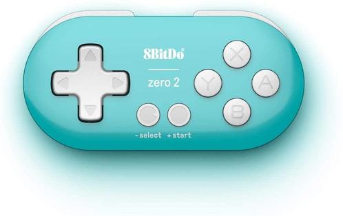 8BitDo Zero 2 bluetooth controller Turquoise Edition, Spelcomputers en Games, Games | Pc, Verzenden