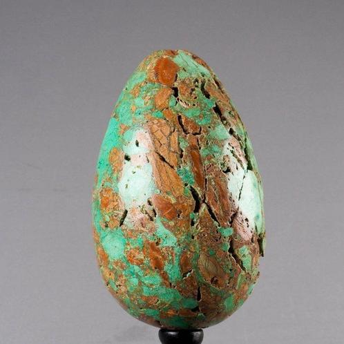 GEEN RESERVEPRIJS - Prachtige gepolijste groene Smithsoniet, Antiek en Kunst, Kunst | Designobjecten
