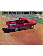 1973 DATSUN PICKUP BROCHURE ENGELS (USA), Nieuw, Nissan, Author
