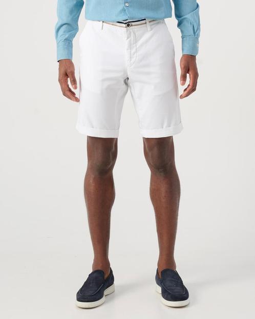 Masons Torino Short Herenkleding, Kleding | Heren, Broeken en Pantalons, Wit, Nieuw, Verzenden