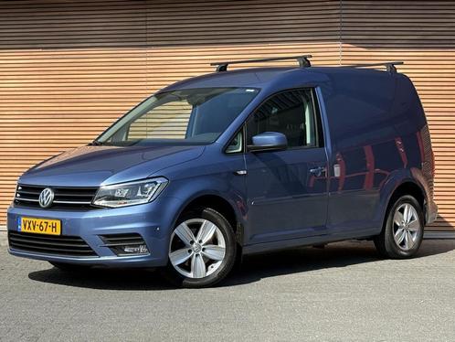 Volkswagen Caddy 2.0 TDI L2H1 BMT Maxi C-Edition, Auto's, Bestelauto's, Lease, Zwart, Automaat, Overige kleuren, Volkswagen, Financial lease