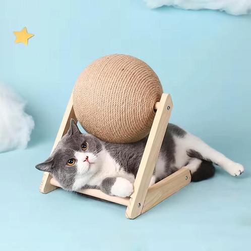 Katten Krab Bal – Sisal Touw Bal Speelgoed – Klein en Groot, Dieren en Toebehoren, Kattenspeelgoed, Nieuw, Verzenden