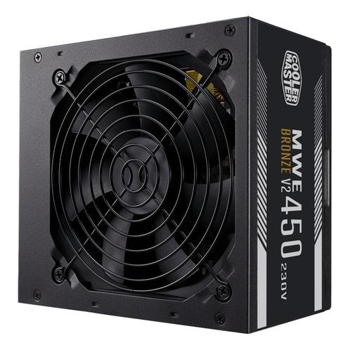 Nieuwe Cooler Master MWE 450 Bronze - V2 230V met garantie, Computers en Software, Accu's en Batterijen, Nieuw, Ophalen of Verzenden