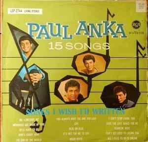 LP gebruikt - Paul Anka - Songs I Wish Id Written, Cd's en Dvd's, Vinyl | Pop, Zo goed als nieuw, Verzenden