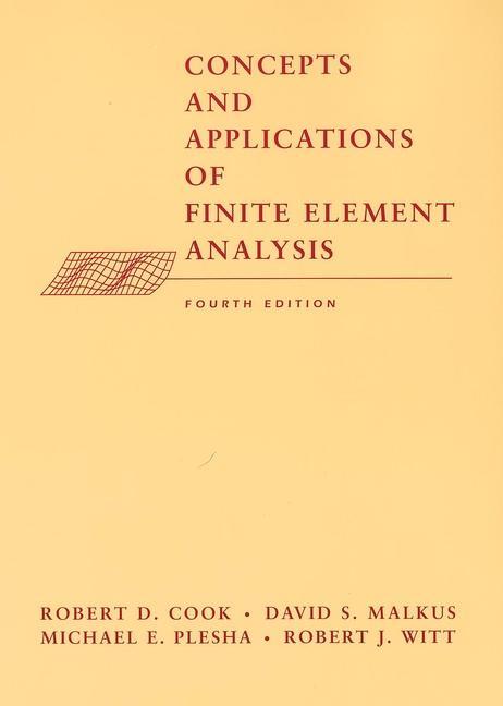 Concepts And Applications Of Finite Element An 9780471356059, Boeken, Wetenschap, Zo goed als nieuw, Verzenden