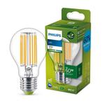 Philips filament LED lamp E27 4W 840lm 3000K helder Niet-..., Nieuw, Ophalen of Verzenden