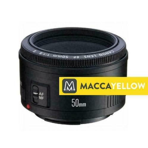 Canon EF 50mm f/1.8 II camera lens met garantie, Audio, Tv en Foto, Fotografie | Lenzen en Objectieven, Standaardlens, Zo goed als nieuw