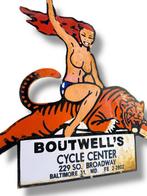 Boutwells Cycle Center - Emaille plaat - Emaille, Antiek en Kunst