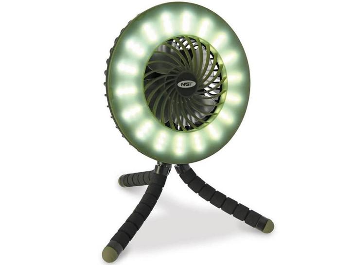 NGT Ventilator + LED verlichting + Powerbank - Karper XL, Watersport en Boten, Hengelsport | Karpervissen, Overige typen, Nieuw