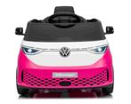 Kinderauto Roze, Volkswagen iD BUZZZ, 12V, RC, 1jr garantie, Kinderen en Baby's, Speelgoed | Speelgoedvoertuigen, Ophalen of Verzenden