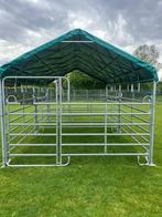 Grote mobiele schuilstal, buitenbox, weidetent,schuilhok, Dieren en Toebehoren, Stalling en Weidegang, Weidegang, 4 paarden of pony's of meer