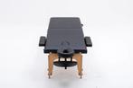 Massagetafel - inklapbaar - 2 secties - 185x70cm - hout -..., Sport en Fitness, Massageproducten, Ophalen of Verzenden, Nieuw