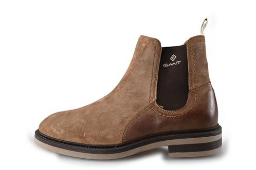 Gant Enkellaarzen in maat 40 Bruin | 10% extra korting, Kleding | Heren, Schoenen, Bruin, Zo goed als nieuw, Overige typen, Verzenden