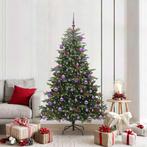 vidaXL Kunstkerstboom Groen 180 cm PVC en Metaal en Plastic, Diversen, Kerst, Verzenden, Nieuw