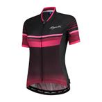 Dames fietsshirt KM Impress Bordeaux/roze, Verzenden, Nieuw, Dames