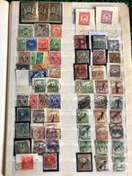 Wereld 1850/1970 - wereld doos met veel klassiek gehele, Gestempeld