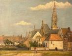 Louis Hector Demailly (1879-1942) - Village, Antiek en Kunst, Kunst | Schilderijen | Klassiek