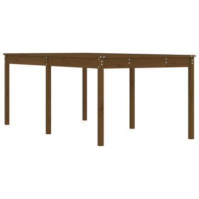 VidaXL tuintafel, Bruin grenen, 203,5 x 100 x 76 cm, Diversen, Overige Diversen, Ophalen