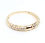 Ring - 14 karaat Geel goud - 0.62ct. tw. Diamant, Nieuw