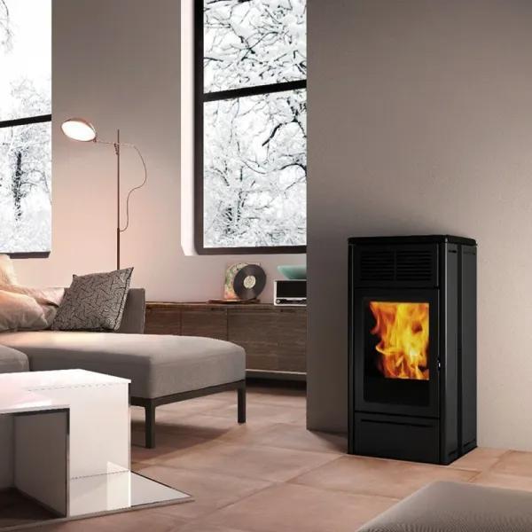 Edilkamin nara 7kw en de nara plus 9kw (voorraad), Huis en Inrichting, Kachels, Pelletkachel, Vrijstaand, Nieuw, Overige brandstoffen