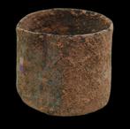 West-Aziatisch oud bronzen vat - 8 cm (Zonder minimumprijs)