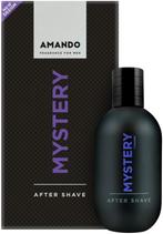 AMANDO MYSTERY AFTER SHAVE FLES 100 ML, Nieuw, Verzenden