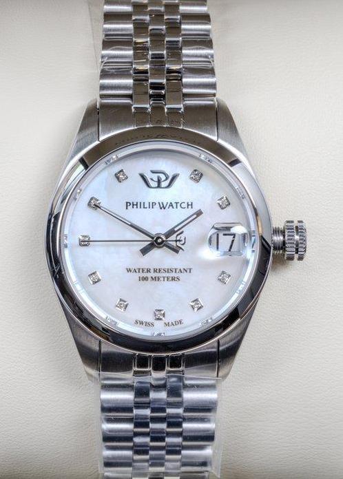 Philip Watch - Caribe Urban Lady met 10 diamanten - Gratis, Sieraden, Tassen en Uiterlijk, Horloges | Heren