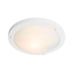 Moderne plafonnière wit 31 cm IP44 - Yuma, Nieuw, Overige materialen, Minder dan 50 watt