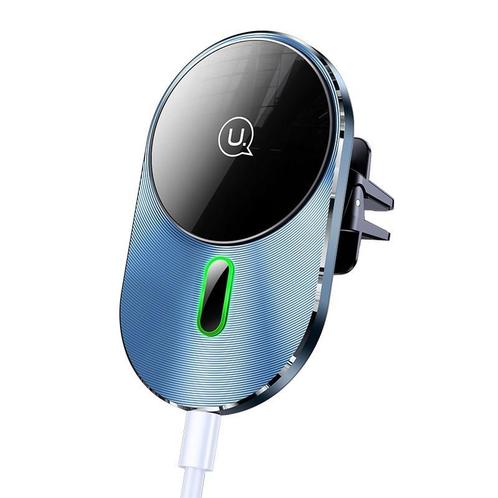 DrPhone MagniCharge AutoMag – 15W Magnetische Oplaadbare Aut, Telecommunicatie, Mobiele telefoons | Toebehoren en Onderdelen, Verzenden