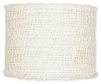 Jute band breed dik Off White 8 cm 10 meter, Ophalen of Verzenden, Nieuw