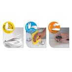 Toiletzitting Tiger Elvas Duroplast Softclose Wit, Ophalen of Verzenden, Nieuw