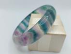 Fluoriet armband - Hoogte: 17 mm- 100 g - (1), Verzamelen, Mineralen en Fossielen