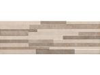 Wandtegels Cristacer Decor creme/bruin 20×60, Doe-het-zelf en Verbouw, Tegels, Nieuw