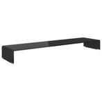 Zwart TV-meubel Glas | Strak Design | 35% korting, Minder dan 50 cm, 75 cm of meer, Nieuw, Ophalen of Verzenden
