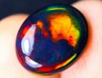 2,30 ct - Natuurlijk zwart Opal - Bekijk video!- 0.46 g