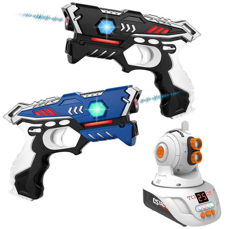 NIEUW: 2 KidsFun Laserguns + Projector - Binnen lasergamen, Kinderen en Baby's, Speelgoed | Buiten | Actiespeelgoed, Nieuw, Ophalen of Verzenden