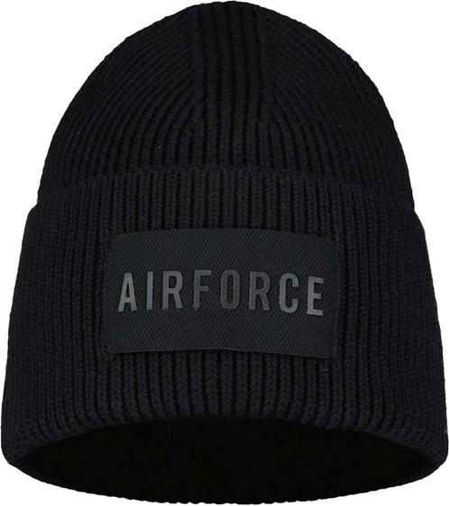 -10% Airforce  Airforce Beanie oversized true black  maat On, Kleding | Heren, Mutsen, Sjaals en Handschoenen, Nieuw, Verzenden