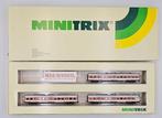 Minitrix N - 70165 - Modeltrein personenwagonset (1) - Drie, Nieuw