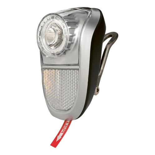 Simson Batterij Voorvork koplamp LED, Fietsen en Brommers, Fietsonderdelen, Verzenden