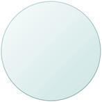 Tafelblad Glas 900mm Rond - Retourdeal - 42% Korting!, Huis en Inrichting, Tafelonderdelen, 50 tot 100 cm, Rond, Nieuw, Glas