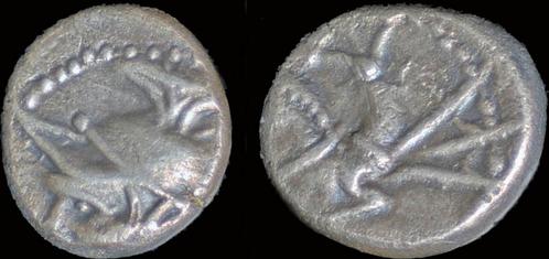 1st cent Bc Celtic Gallia Allobroges Ar denier à lhippo.., Postzegels en Munten, Munten | Europa | Niet-Euromunten, Verzenden